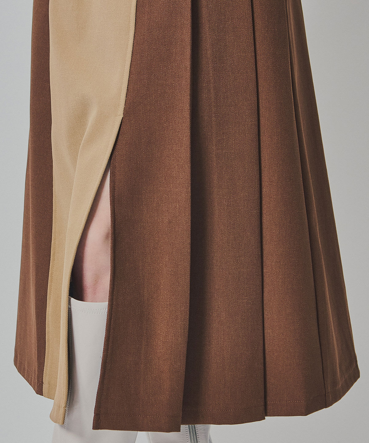 REDYAZEL「フロントジップバイカラージャンスカ」|ワンピース|