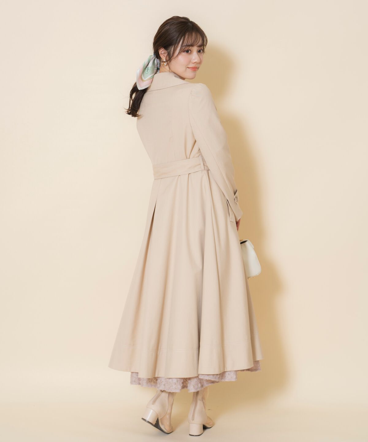 WILLSELECTION「シングルトレンチドレスコート」|トレンチコート|