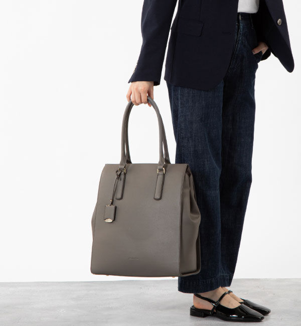 Jewelna Rose「Jewelna Rose OLバッグ エト トートバッグ 縦型 A4サイズ 13.3インチPC収納 11932」|トートバッグ|