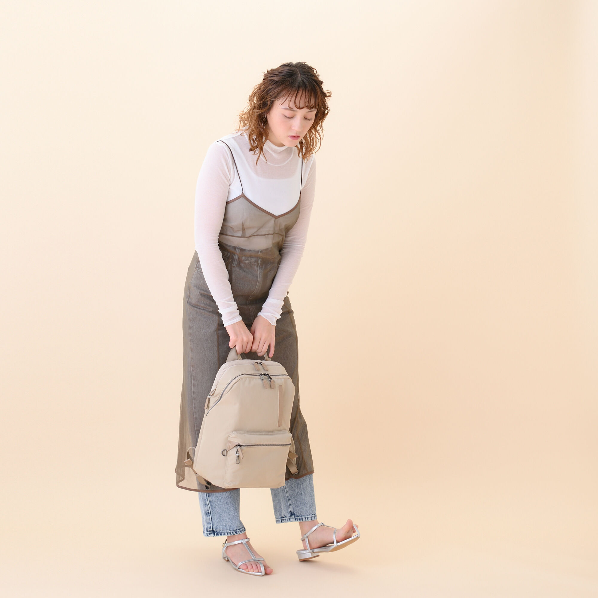 W&.Day/Night「W&.Day/Night/ダブルアンドデイナイト ポッケス スリムリュック 2024モデル A4サイズ 15276」|リュック|