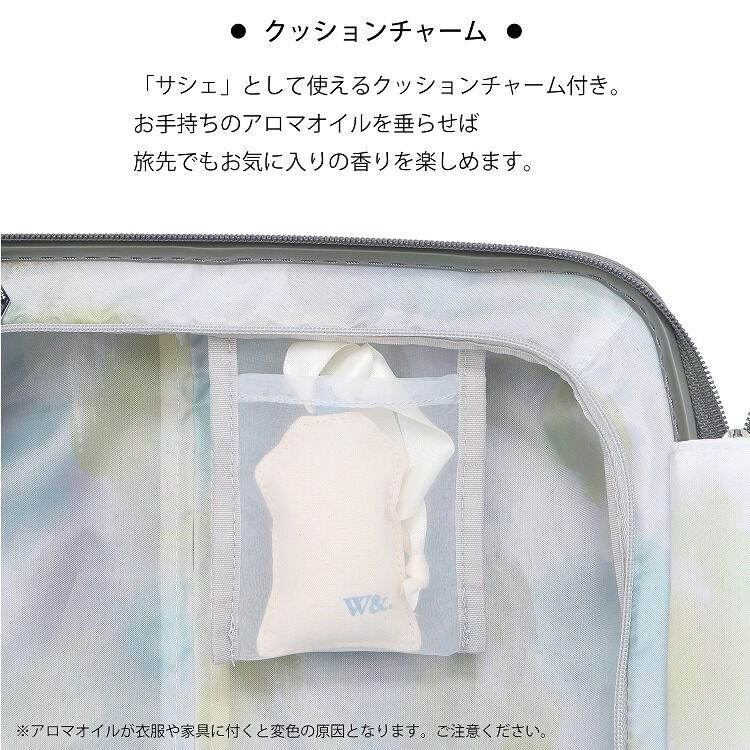 W&.Day/Night「W&.Day/Night HaNT コラボ スーツケース 機内持ち込みサイズ 30リットル 05101」|キャリーケース|