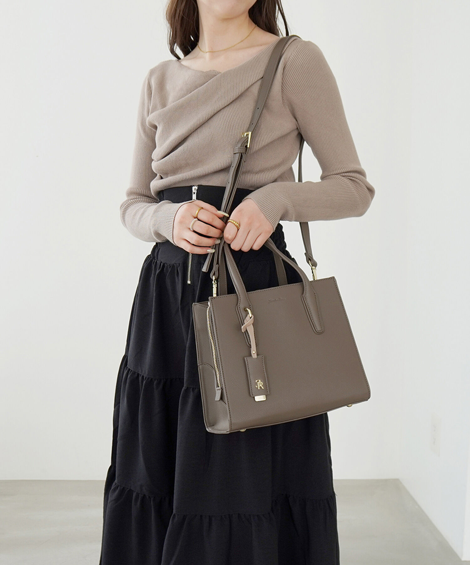 Jewelna Rose「Jewelna Rose へレス ハンドバッグ 16221」|ショルダー・メッセンジャー|