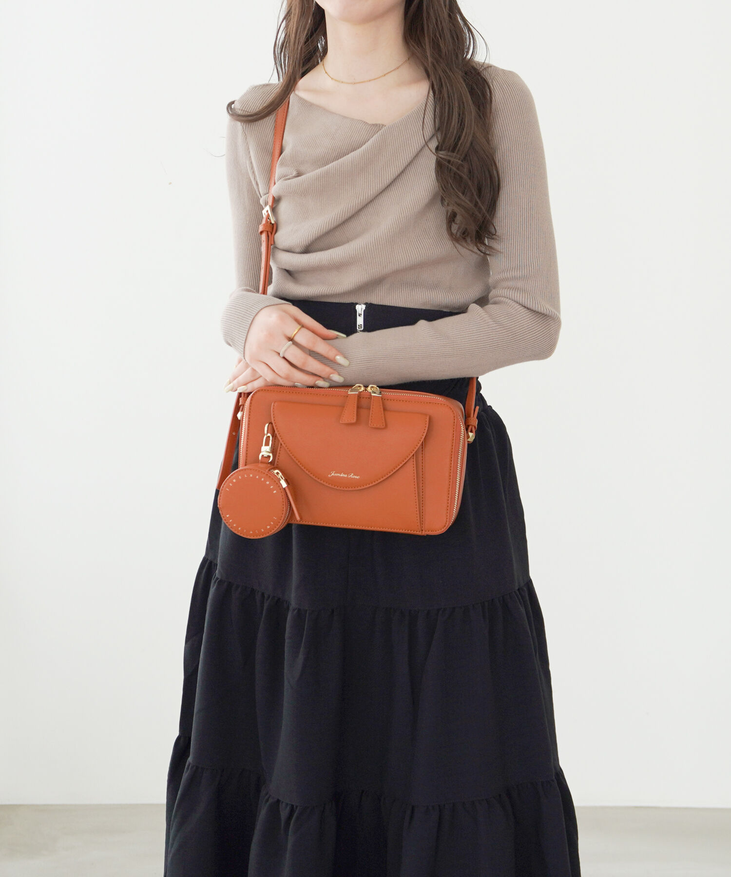 Jewelna Rose「Jewelna Rose ヴィクシー ショルダーバッグ コンパクトバッグ 16231」|ショルダー・メッセンジャー|