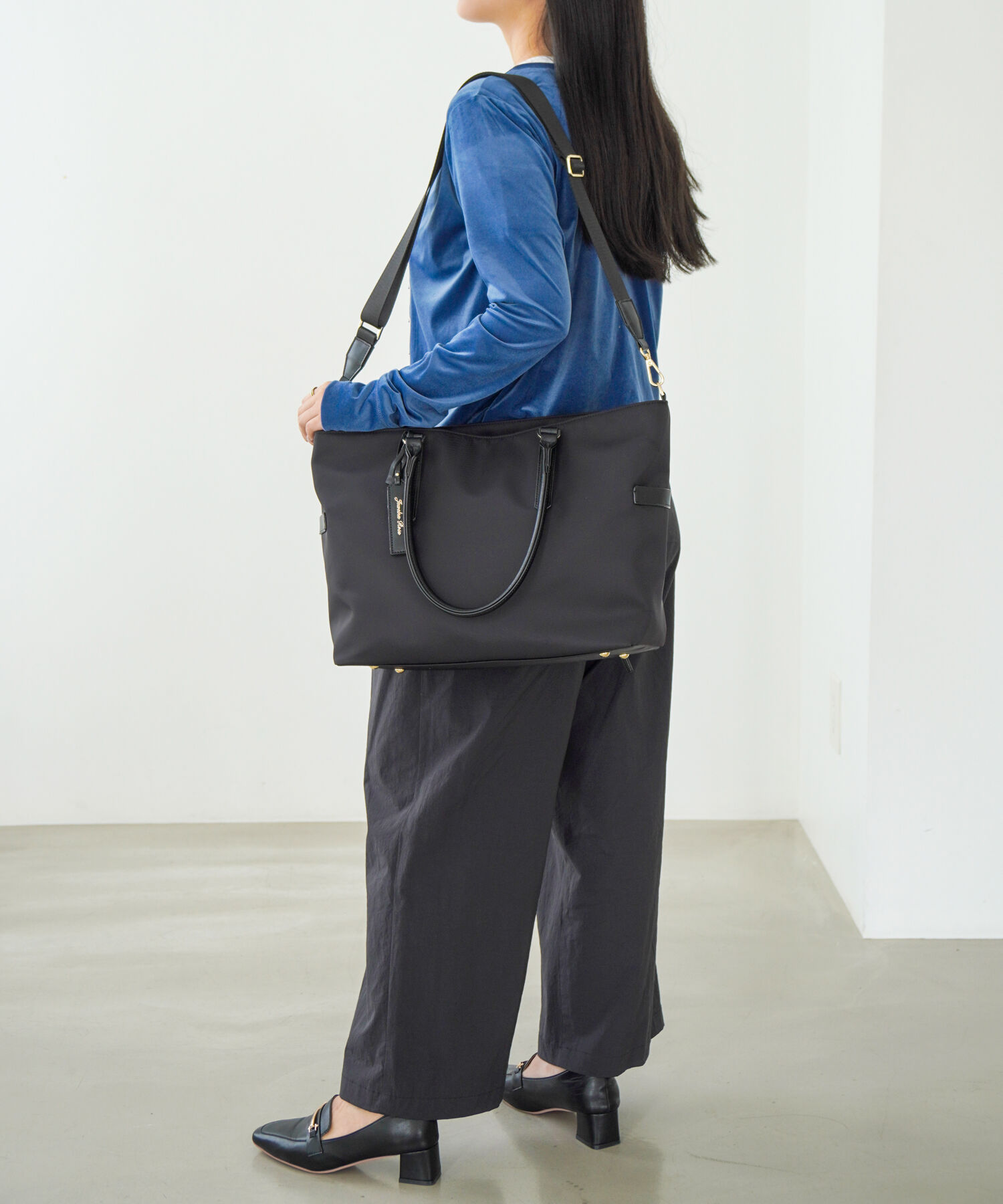 Jewelna Rose「Jewelna Rose グレタ ナイロントートバッグ A4 16251」|ショルダー・メッセンジャー|