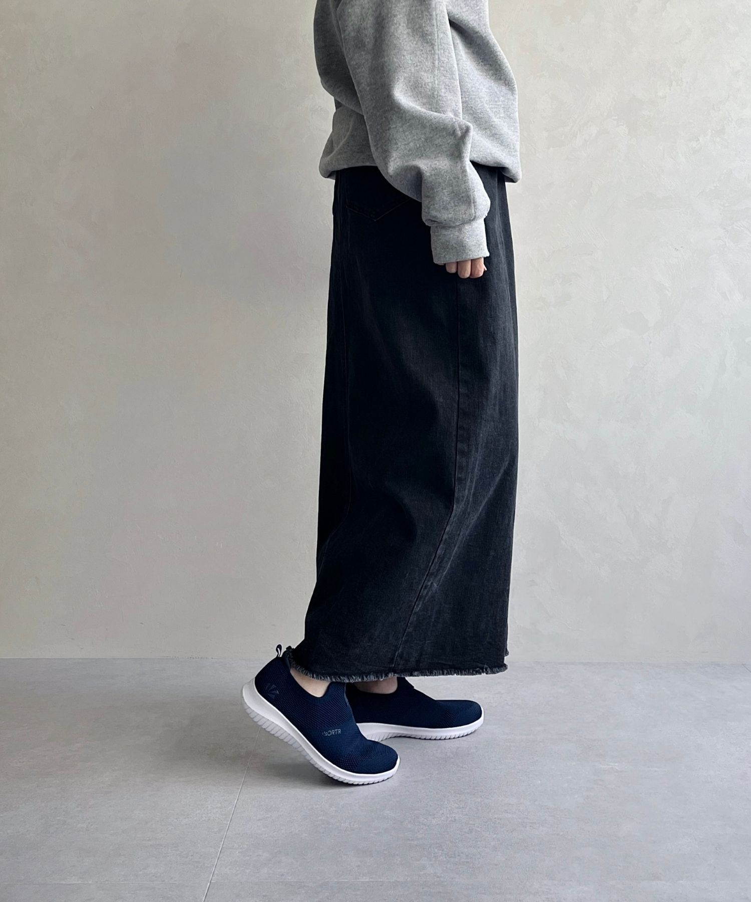 ORiental TRaffic「【累計19万足突破 】 ニット スニーカー /3709 柔らかい 伸縮性 軽量」|スニーカー|