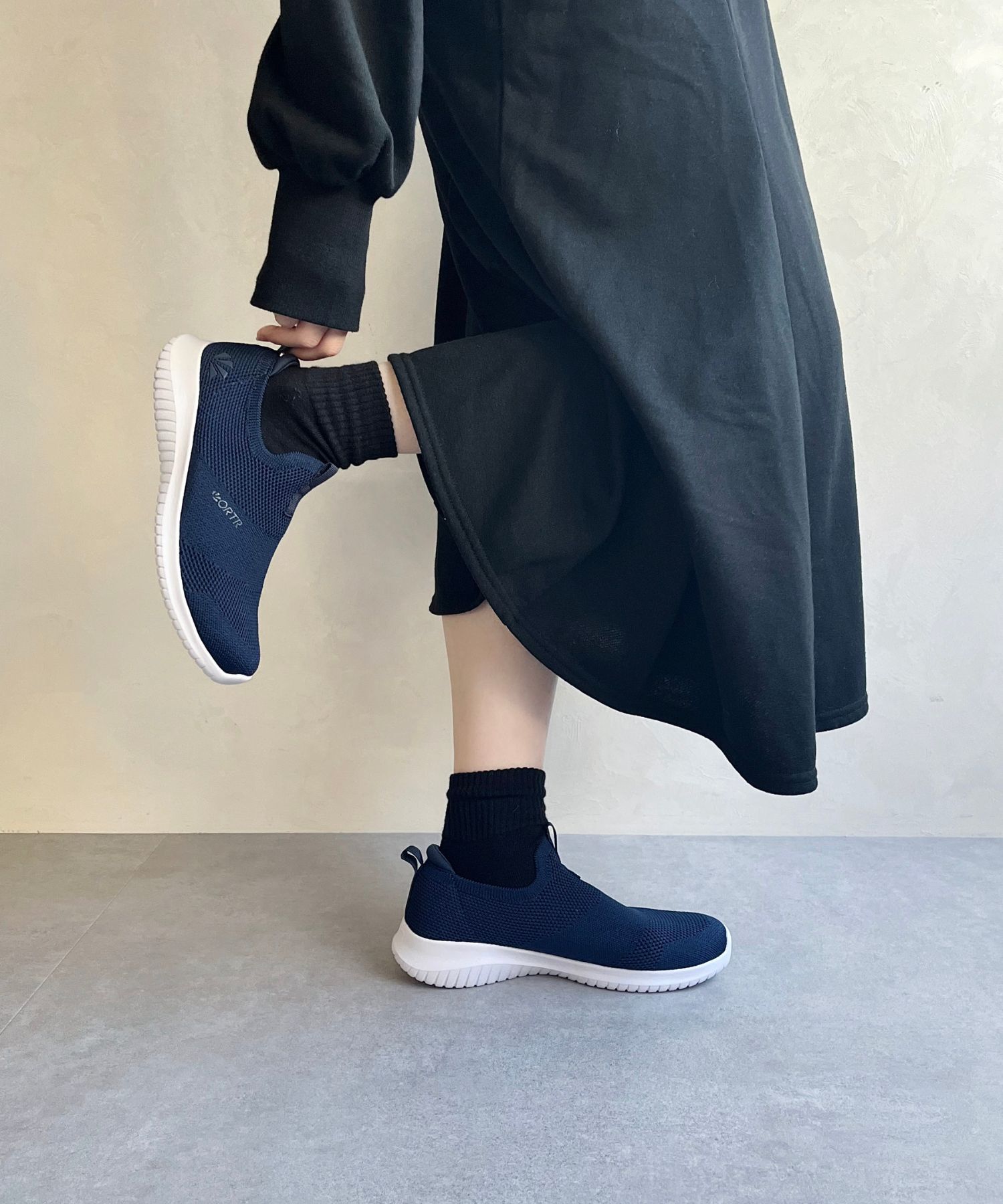 ORiental TRaffic「【累計19万足突破 】 ニット スニーカー /3709 柔らかい 伸縮性 軽量」|スニーカー|