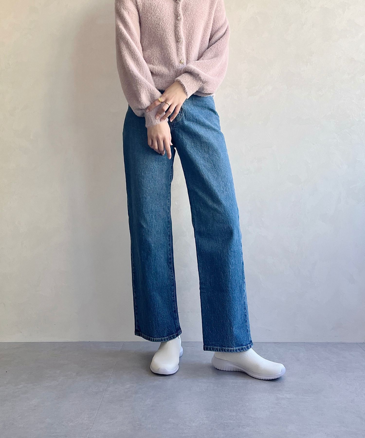 ORiental TRaffic「【累計19万足突破 】 ニット スニーカー /3709 柔らかい 伸縮性 軽量」|スニーカー|