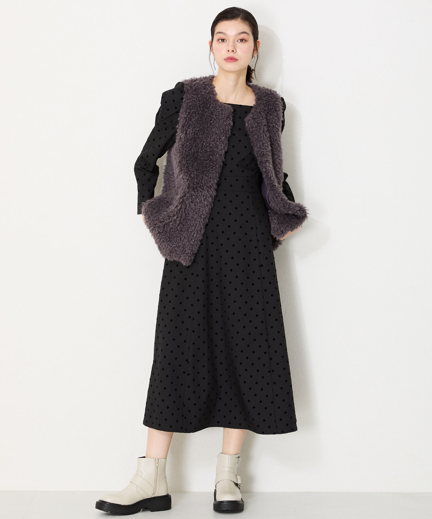 ORiental TRaffic「2024秋冬新作ダブルベルエンジニアトショートブーツ/41423」|ショートブーツ|