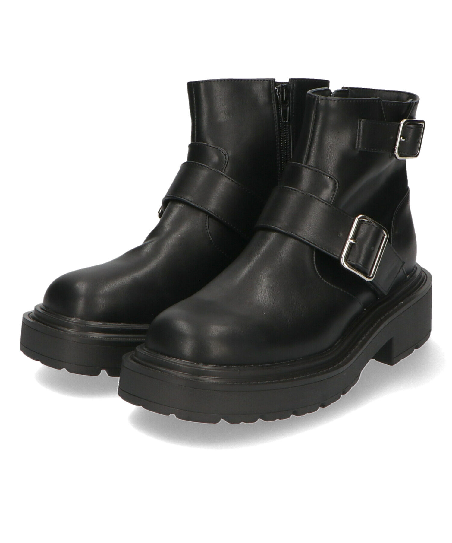 ORiental TRaffic「2024秋冬新作ダブルベルエンジニアトショートブーツ/41423」|ショートブーツ|