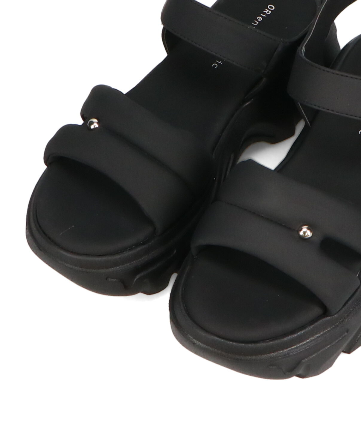 ORiental TRaffic「●2025春夏新作●カットデザインパデット厚底サンダル/51206 サンダル 厚底 トレンド 人気 軽い」|サンダル|