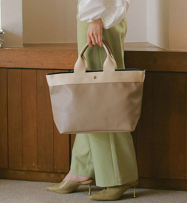 TOPKAPI BREATH「【VERY 10月号掲載】RIPPLE リプル ネオレザー A4トートバッグ」|トートバッグ|