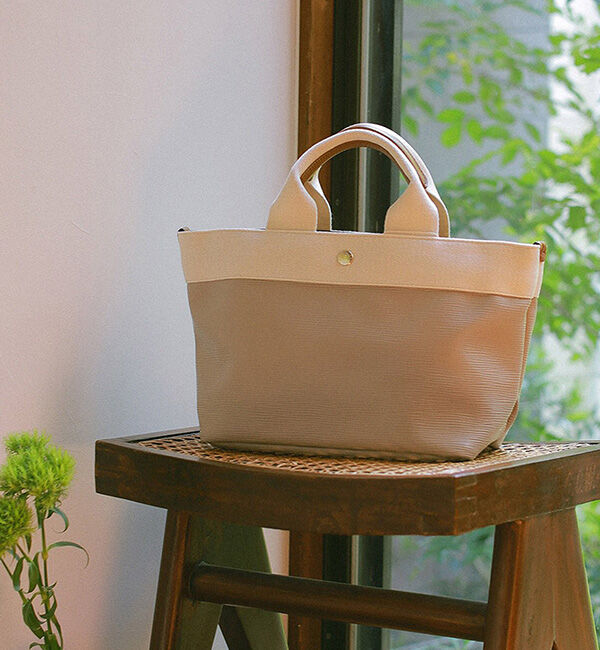 TOPKAPI BREATH「【VERY 10月号掲載】RIPPLE リプル ネオレザー A4トートバッグ」|トートバッグ|