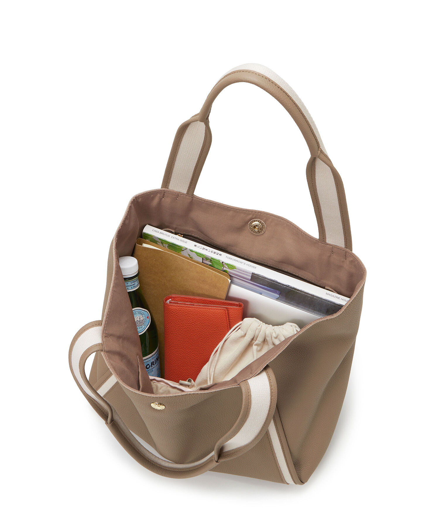 TOPKAPI TREASURE「【TREASURE TOPKAPI】ソフトシュリンク テープハンドル A4 トート バッグ」|トートバッグ|