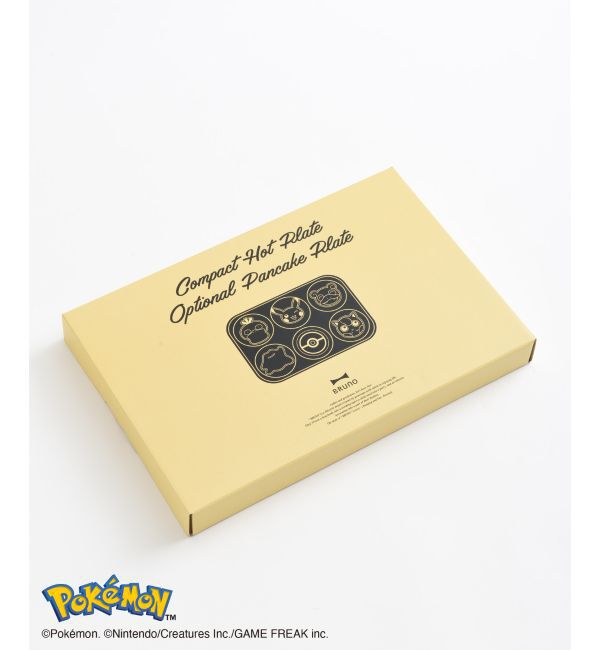 BRUNO「ポケモン コンパクトホットプレート用 パンケーキプレート」|電化製品|