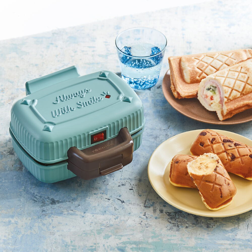 recolte「レコルト　プレスサンドメーカー ミニ　RPS-3」|食器・キッチングッズ|ペールブルー