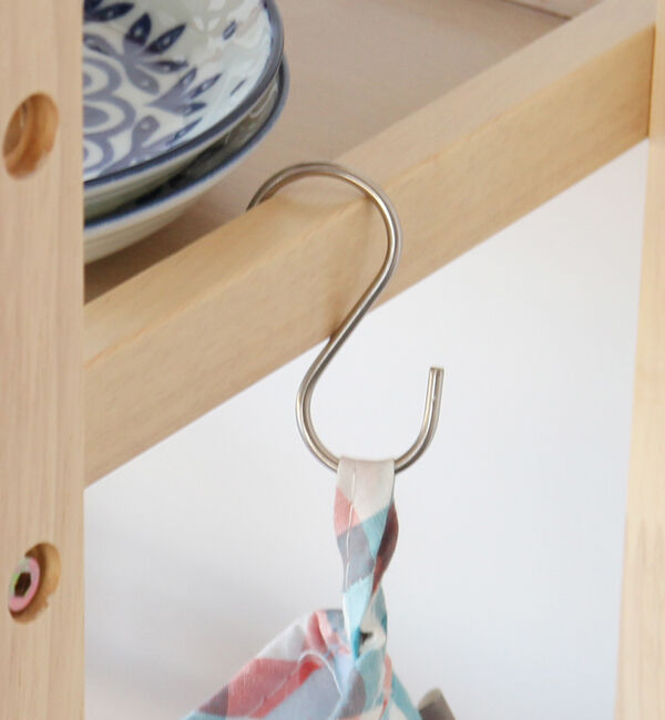 B-COMPANY「隙間収納　SOUPスリムワゴン3段」|食器・キッチングッズ|