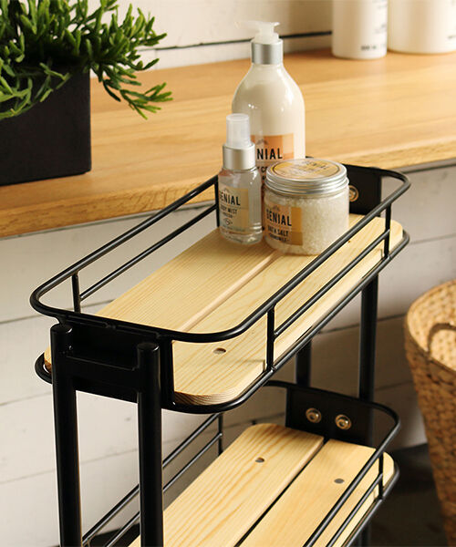  「幅20cm　スリムワゴン」|食器・キッチングッズ|