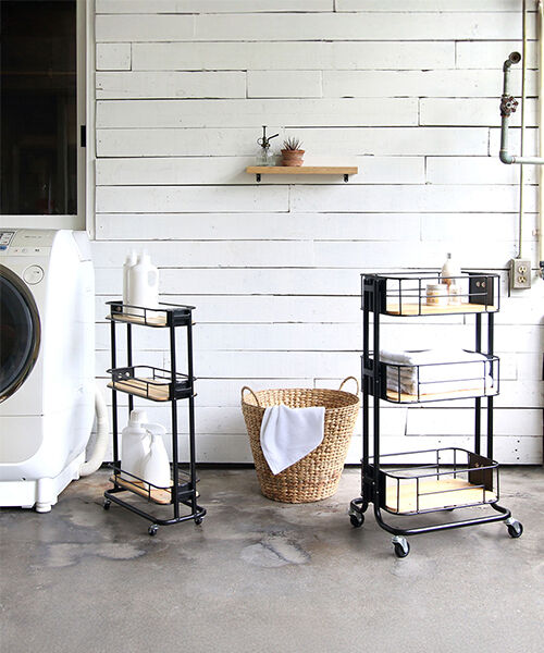  「幅20cm　スリムワゴン」|食器・キッチングッズ|