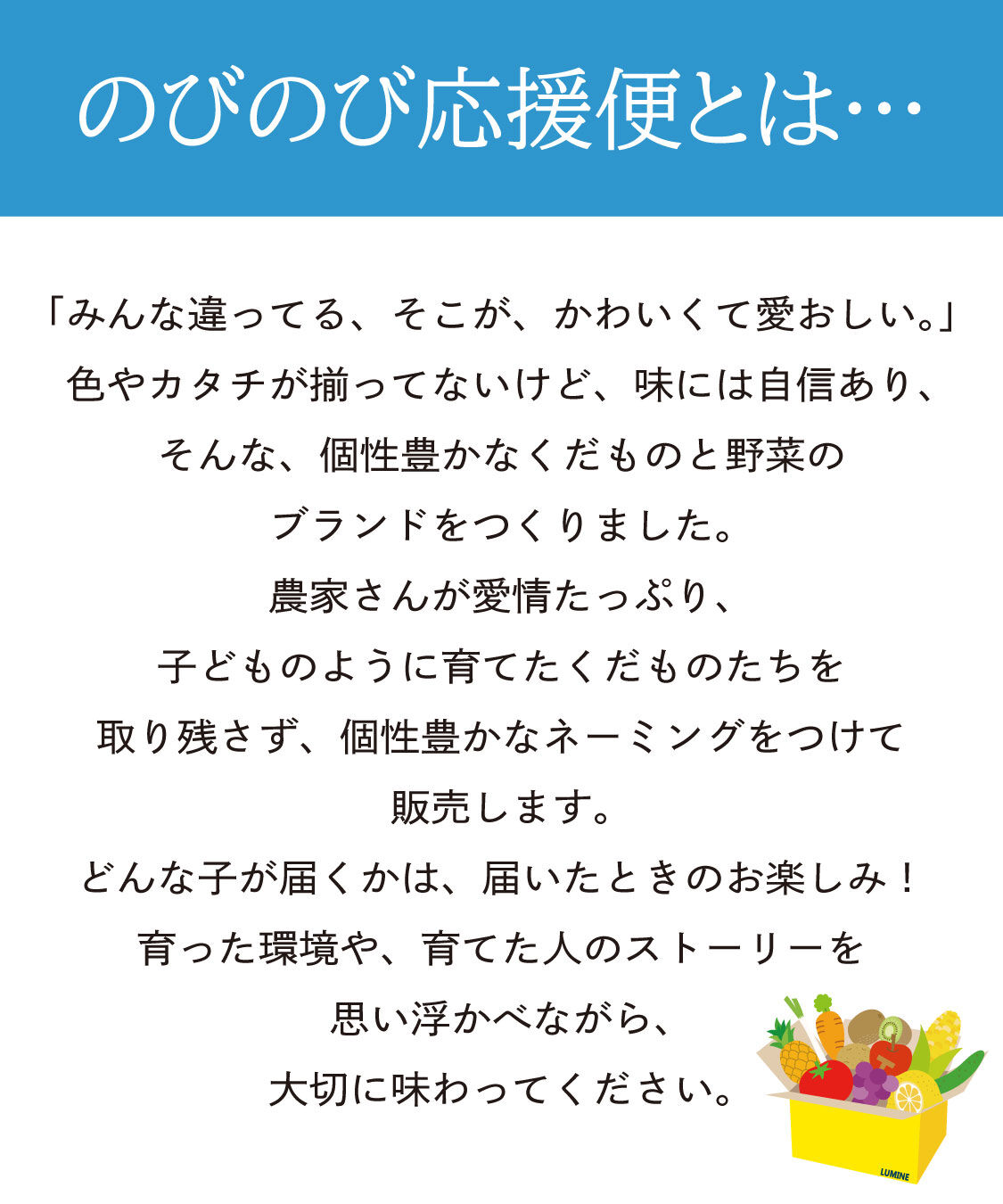 LUMINE AGRI SHOP「【のびのび応援便】稲角さん家の失恋レモン」|果物・野菜|