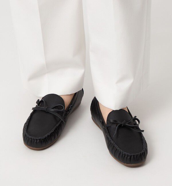 ODETTE E ODILE「ハンドソーンモカ フラット15&uarr;」|モカシン|