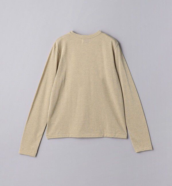 UNITED ARROWS「ラメ ロングスリーブ カットソー」|Tシャツ・カットソー|