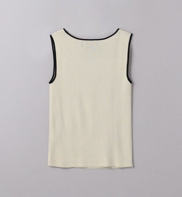 UNITED ARROWS「リブ スクエアネック ニットキャミソール」|ニット・セーター|