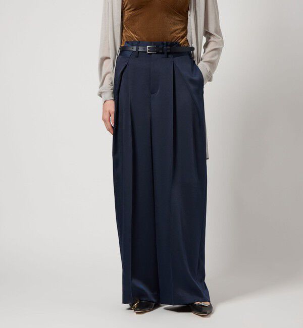 AEWEN MATOPH「＜AEWEN MATOPH＞サテン タック パンツ」|その他|