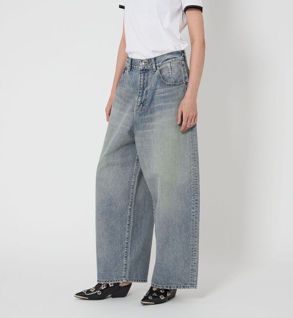 ASTRAET「＜ASTRAET＞ BIG バルーンデニムパンツ UNISEX」|デニム|