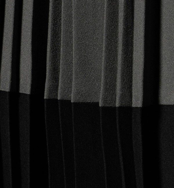 UNITED ARROWS「シアー コンビ プリーツ スカート」|スカート|