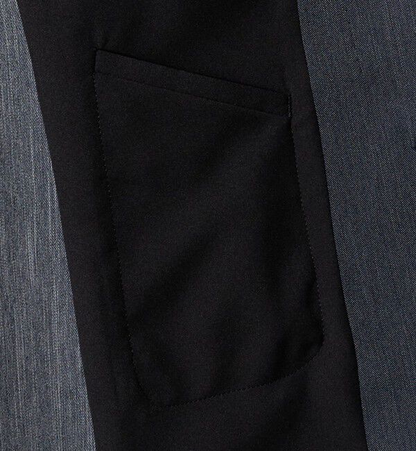 UNITED ARROWS「デニムライク シングル ２ボタン テーラード ジャケットUA COZY ‐ウォッシャブル・ヨコストレッチ‐」|スーツ|