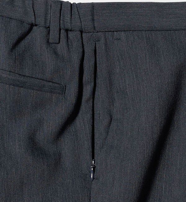 UNITED ARROWS「デニムライク ノープリーツ パンツ UA COZY ‐ウォッシャブル ヨコストレッチ‐」|スーツ|
