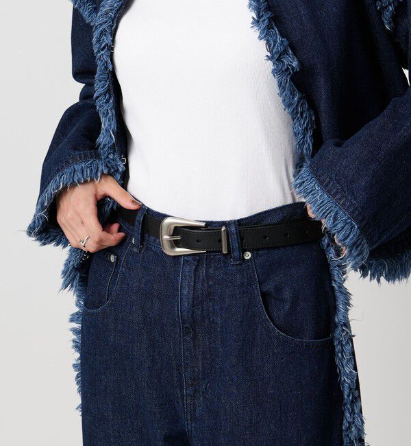 UNITED ARROWS「ウエスタン ベルト」|ベルト|SILVER