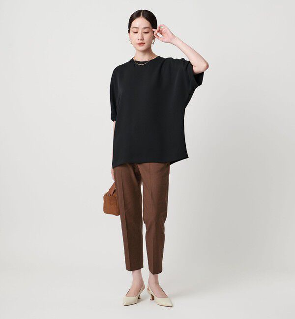 UNITED ARROWS「シャイニー スリム パンツ ストレッチ ウォッシャブル」|チノ|