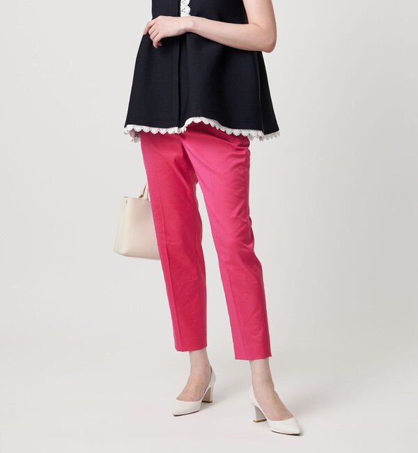 UNITED ARROWS「シャイニー スリム パンツ ストレッチ ウォッシャブル」|チノ|