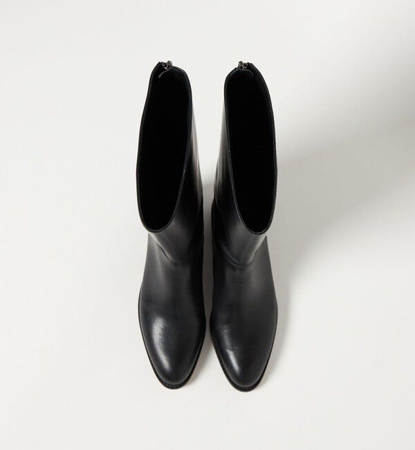 UNITED ARROWS「バックジップ ロングブーツ」|ロングブーツ|