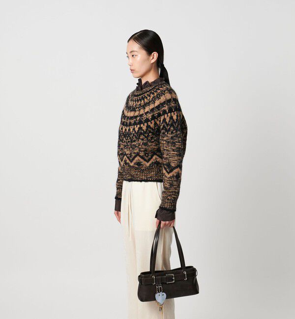 OSOI「＜OSOI＞SHOULDER BROCLEMINI バッグ」|ショルダー・メッセンジャー|DK.BROWN