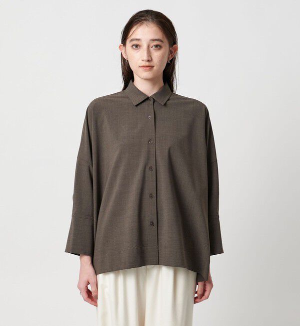 UNITED ARROWS「ドルマン シャツ‐ウォッシャブル‐」|シャツ・ブラウス|