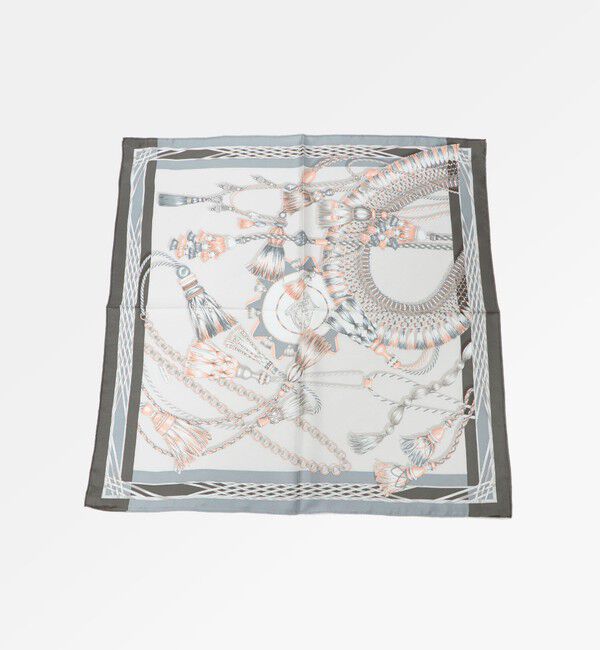 UNITED ARROWS「＜manipuri＞SILK 65&times;65 スカーフ 25FW」|マフラー|