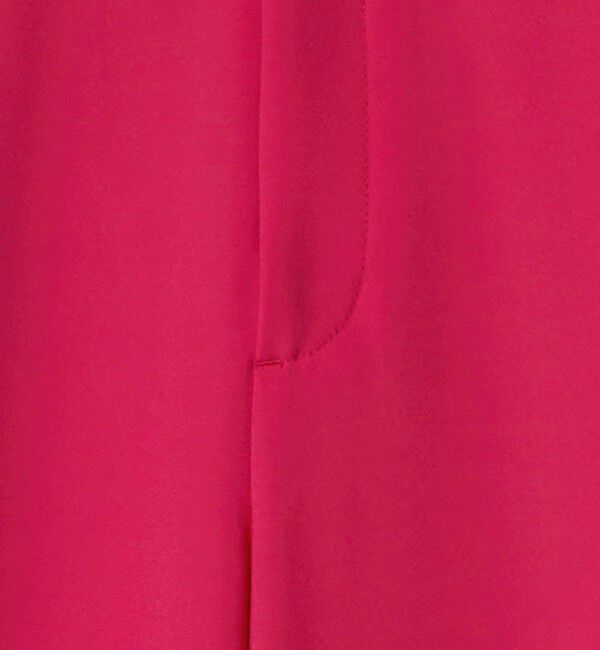 UNITED ARROWS「2タック ワイドパンツ‐UVカット 接触冷感 吸水速乾 帯電防止 ウォッシャブル‐」|チノ|