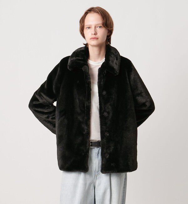 AEWEN MATOPH「＜AEWEN MATOPH＞フェイクファーショートコート」|その他|