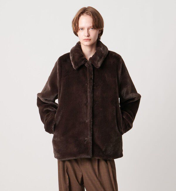 AEWEN MATOPH「＜AEWEN MATOPH＞フェイクファーショートコート」|その他|