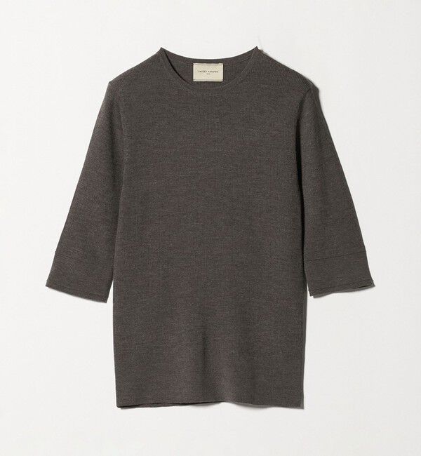 UNITED ARROWS「ハーフ スリーブ ニット」|ニット・セーター|