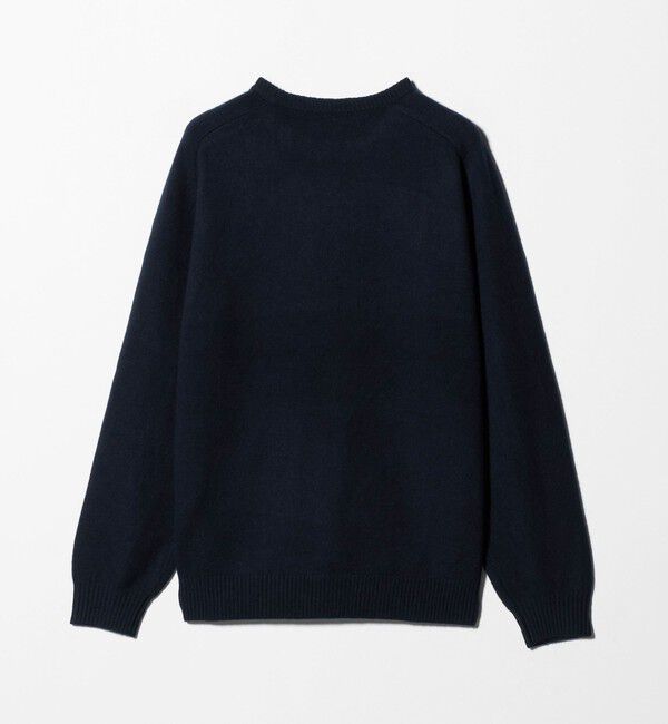 UNITED ARROWS「ウール カシミヤ ミドルゲージ クルーネック ニット」|ニット・セーター|