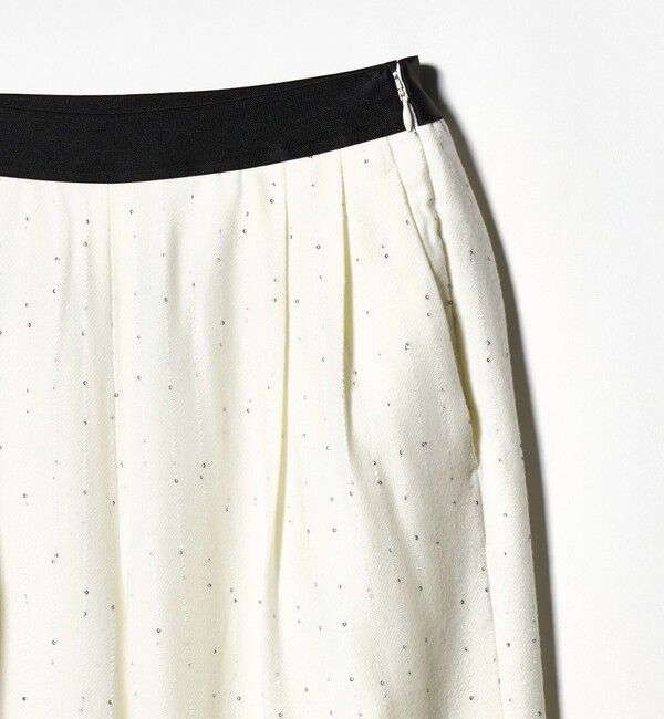 UNITED ARROWS「フラノ スパンコール イージー パンツ」|その他|