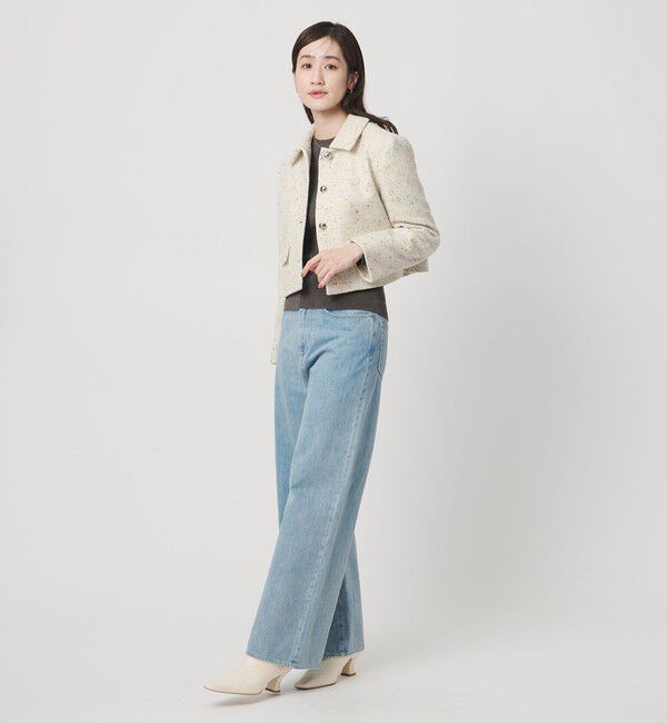 UNITED ARROWS「シルクネップ ツイードライク ジャケット」|テーラードジャケット|