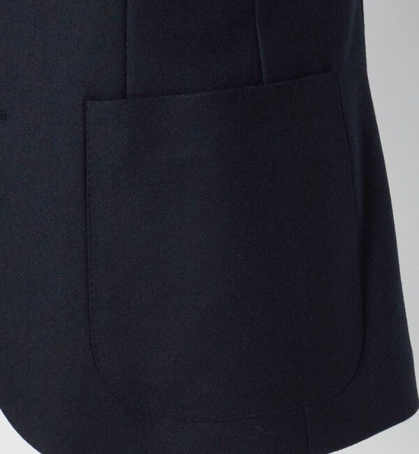 UNITED ARROWS「ストレッチフランネル シングル2ボタン テーラードジャケット COMFORT EASY-MODEL ヨコストレッチ」|スーツ|