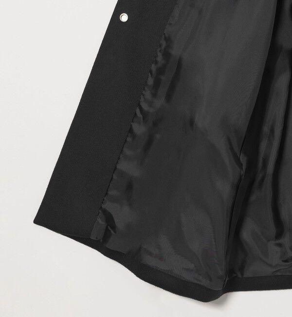 UNITED ARROWS「Aライン ミドルコート」|ノーカラーコート|