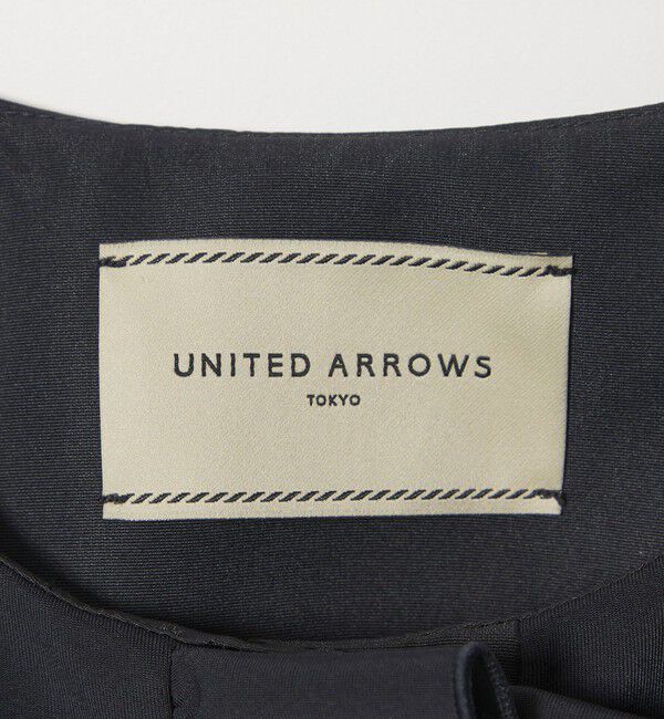 UNITED ARROWS「LIGHT SPONGY フリル コート」|その他|