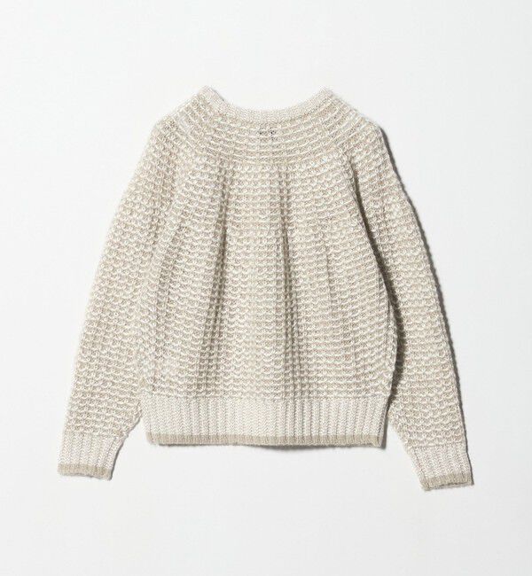 UNITED ARROWS「カラーミックス インレイド ニット」|ニット・セーター|