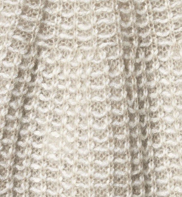 UNITED ARROWS「カラーミックス インレイド ニット」|ニット・セーター|